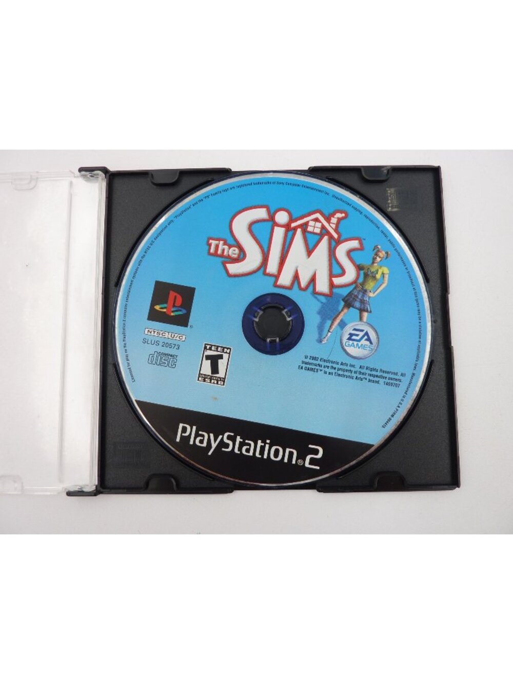 The Sims PlayStation 2 Disc Only black label